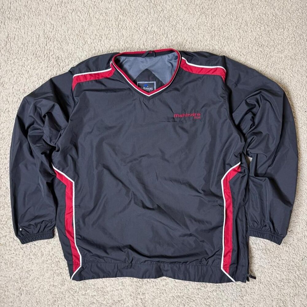 Holloway Men's Black and Navy Jacket